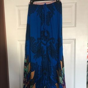 Colorful maxi skirt